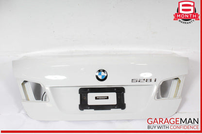 11-16 BMW 528i Rear Trunk Lid Deck Shell Panel Cover OEM