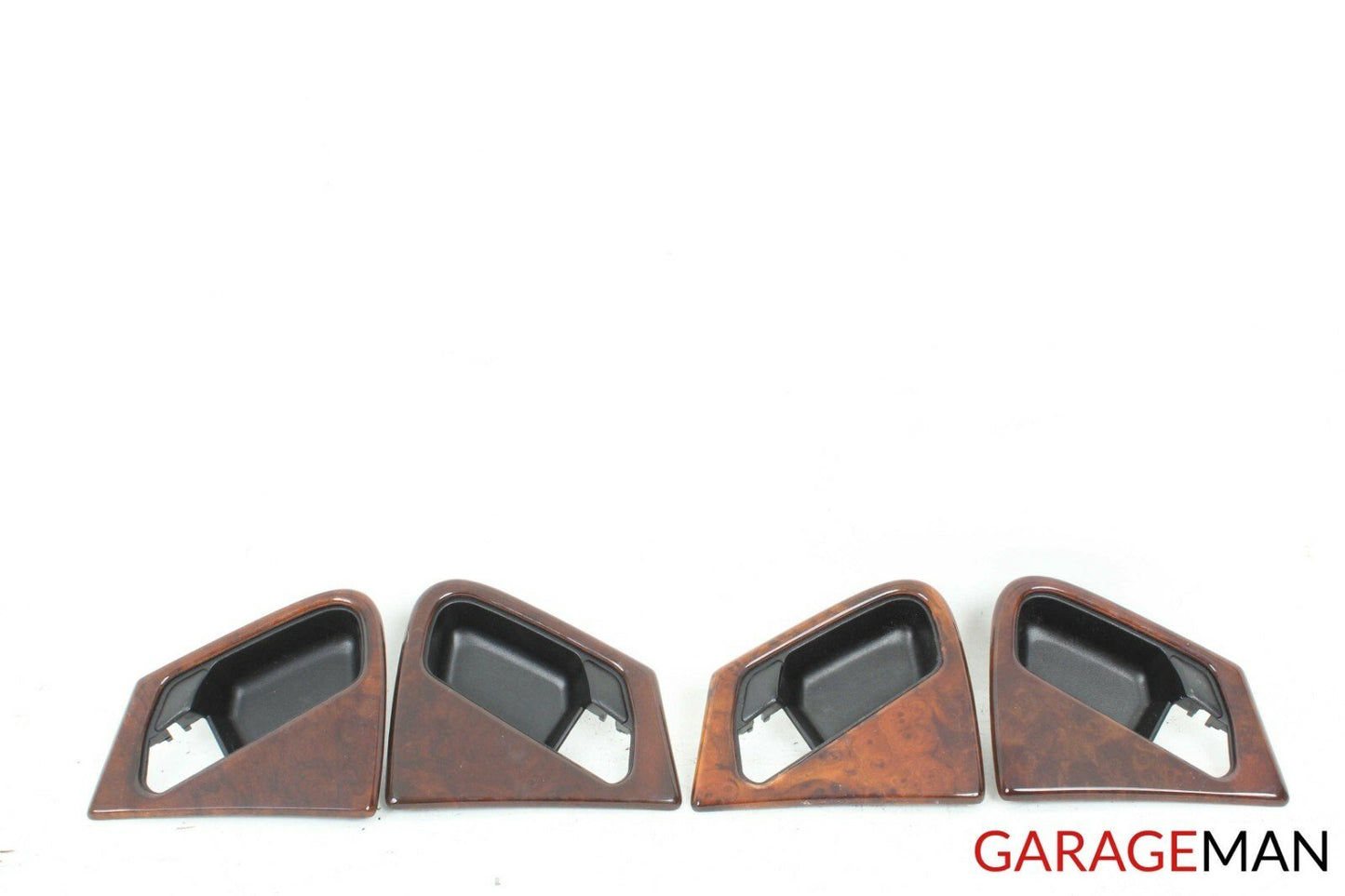98-05 Mercedes W163 ML320 ML500 Complete Interior Door Handle Trim Set Wood OEM