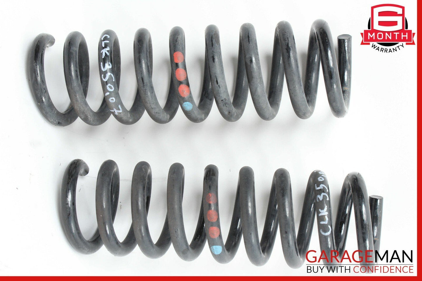 03-09 Mercedes CLK350 CLK55 AMG Rear Right & Left Shock Absorber Coil Spring Set
