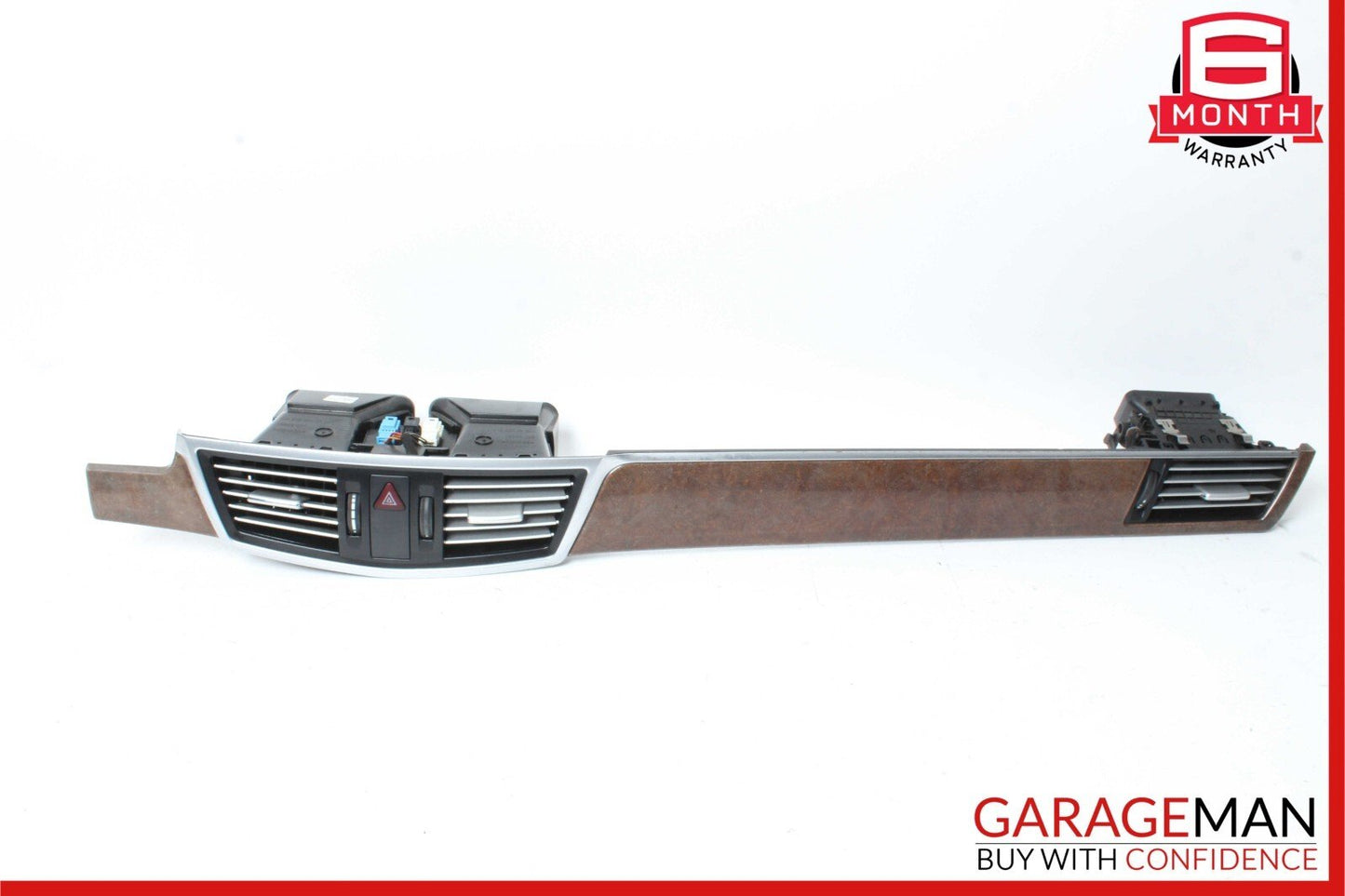 10-13 Mercedes W212 E350 Dashboard Dash Wood Trim Cover Molding Panel Assembly