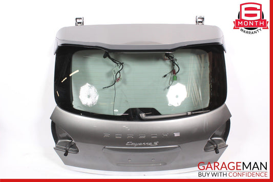 11-14 Porsche Cayenne 958 Hybrid S Trunk Lid Liftgate Tailgate Hatch Shell OEM