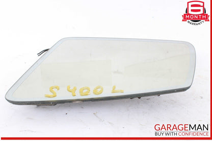 10-13 Mercedes W221 S400 Hybrid Front Left Side Rear View Door Mirror Glass OEM