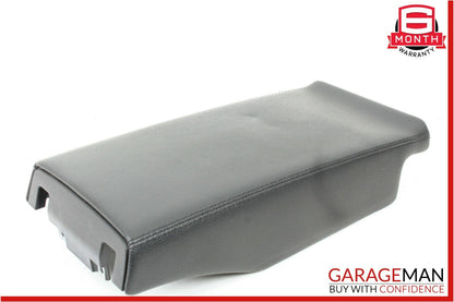 03-06 Mercedes R230 SL500 Center Console Rear Lid Cover Panel Leather Black OEM