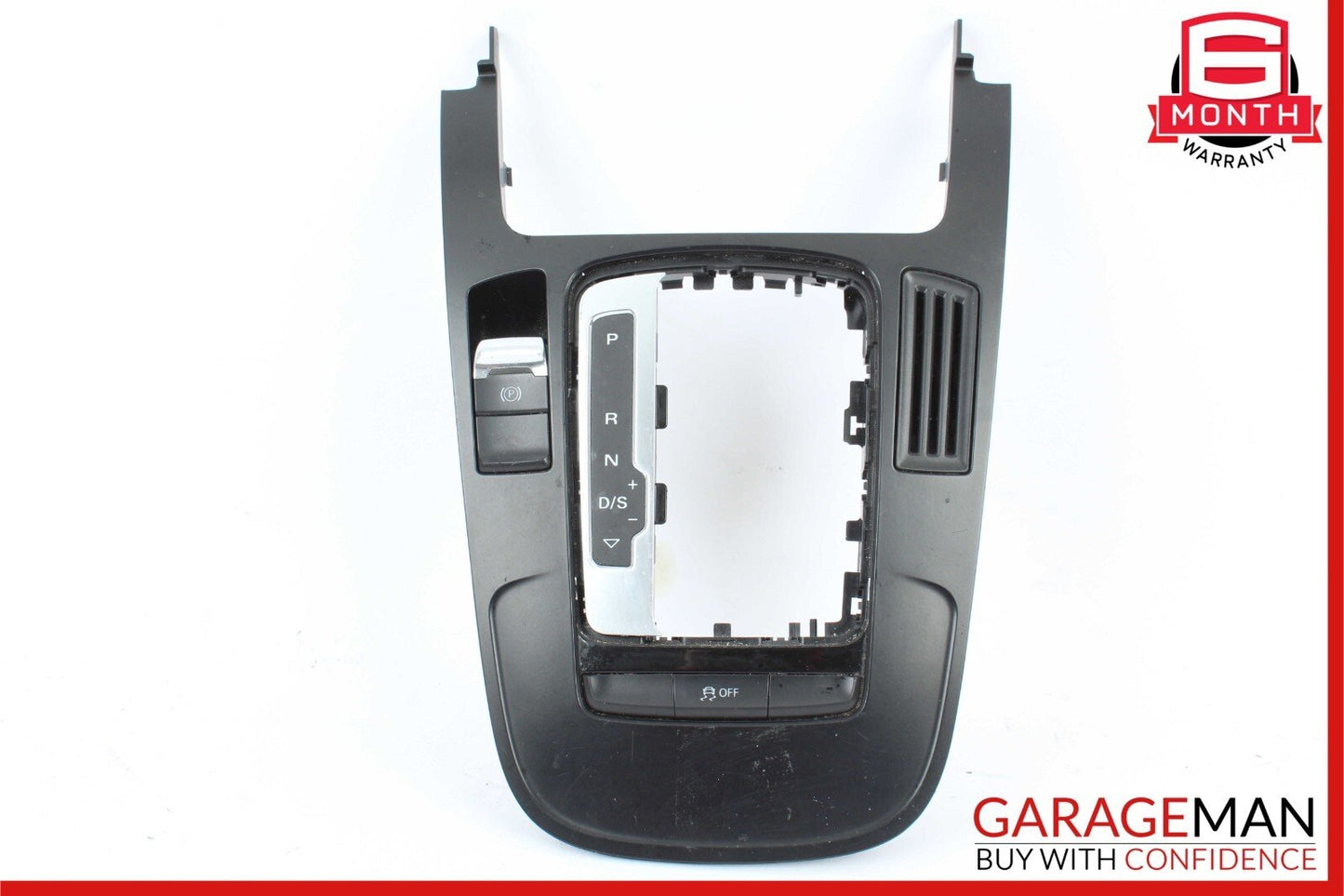 09-16 Audi A4 A5 Front Center Console Shift Trim Shifter Bezel Cover Assembly