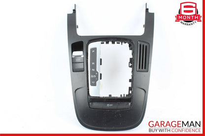 09-16 Audi A4 A5 Front Center Console Shift Trim Shifter Bezel Cover Assembly