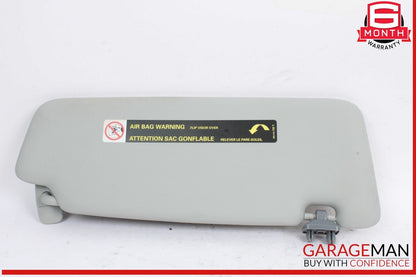 09-17 Audi Q5 A4 A5 S4 S5 Front Left Driver Side Sun Visor Gray 8U0857551F OEM