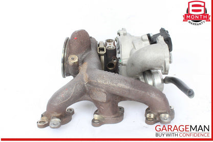 14-20 Maserati Quattroporte Ghibli Left Turbocharger Turbo Charger Manifold OEM