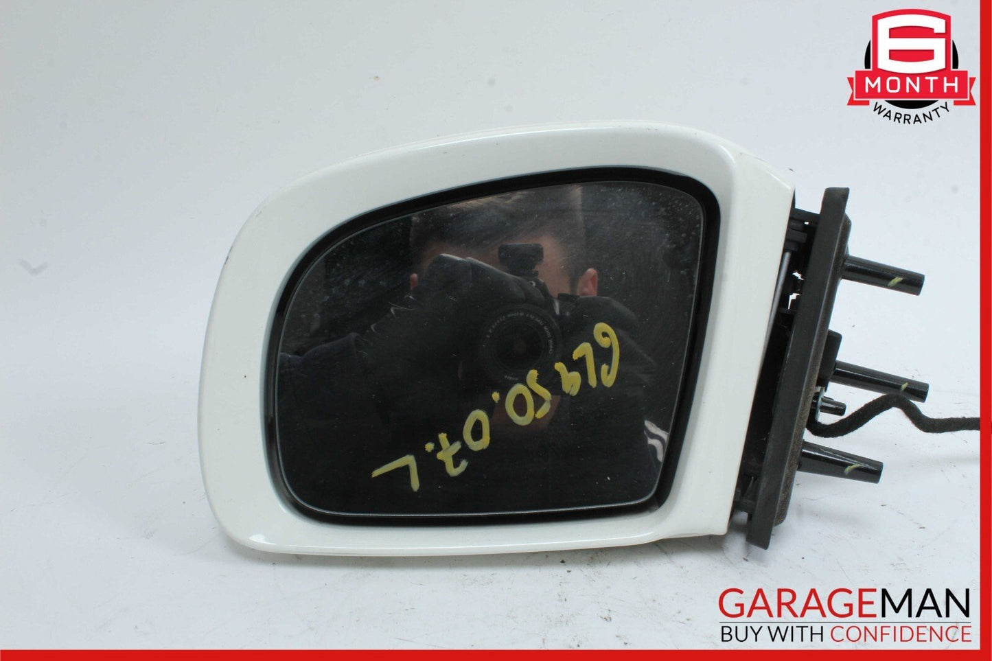 07-08 Mercedes X164 GL450 4MATIC Front Left Side Mirror Door Rear View White OEM