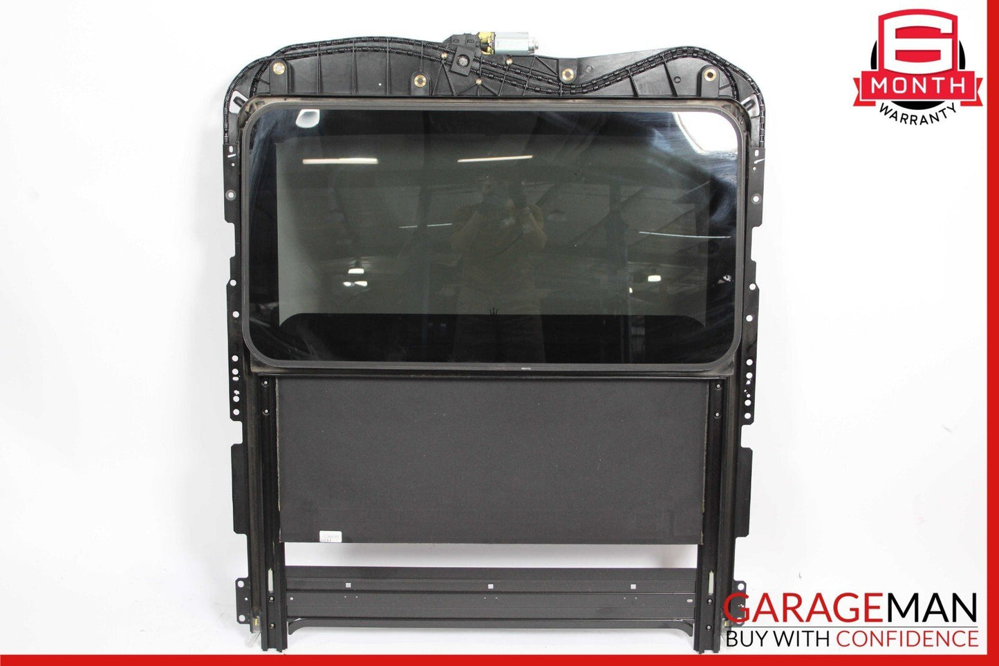 14-17 Maserati Ghibli M157 Upper Panoramic Sunroof Sliding Roof Rail Frame Glass