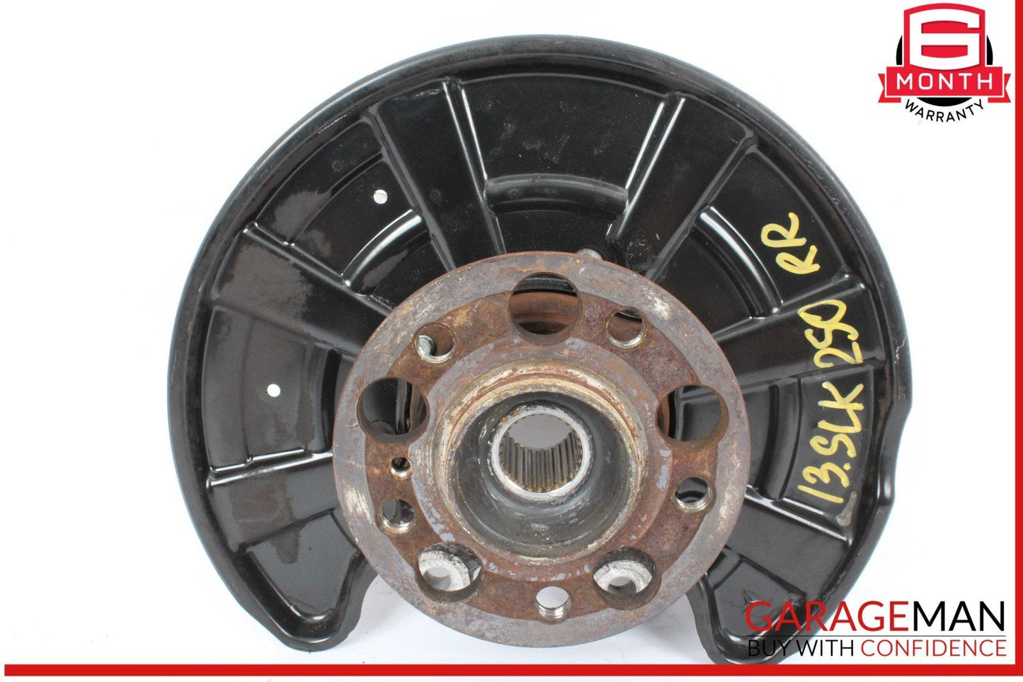 12-20 Mercedes R172 SLK250 Rear Right Wheel Spindle Knuckle Hub Bearing OEM