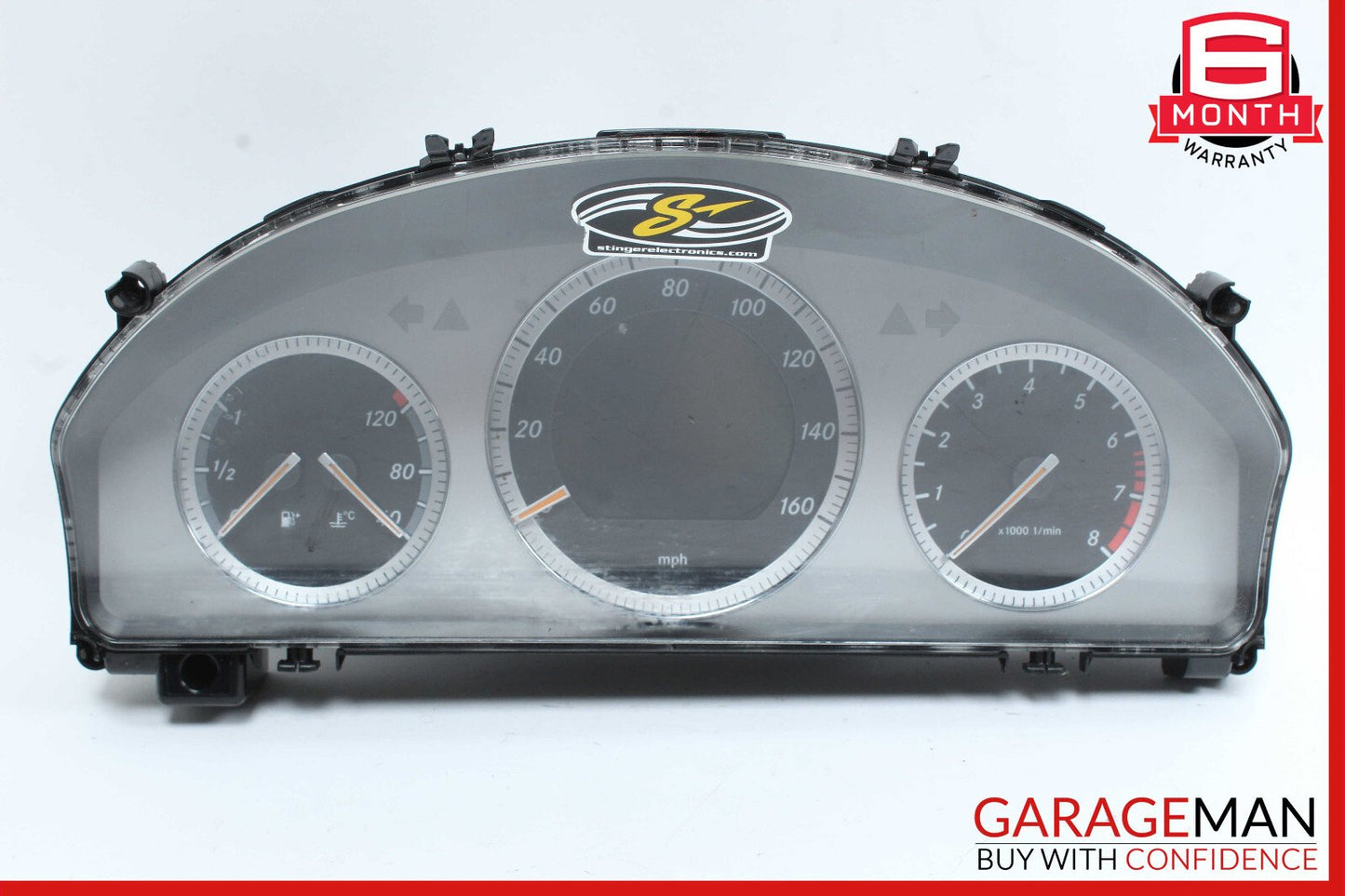 08-11 Mercedes W204 C300 C350 Instrument Speedometer Cluster 2045402948 OEM