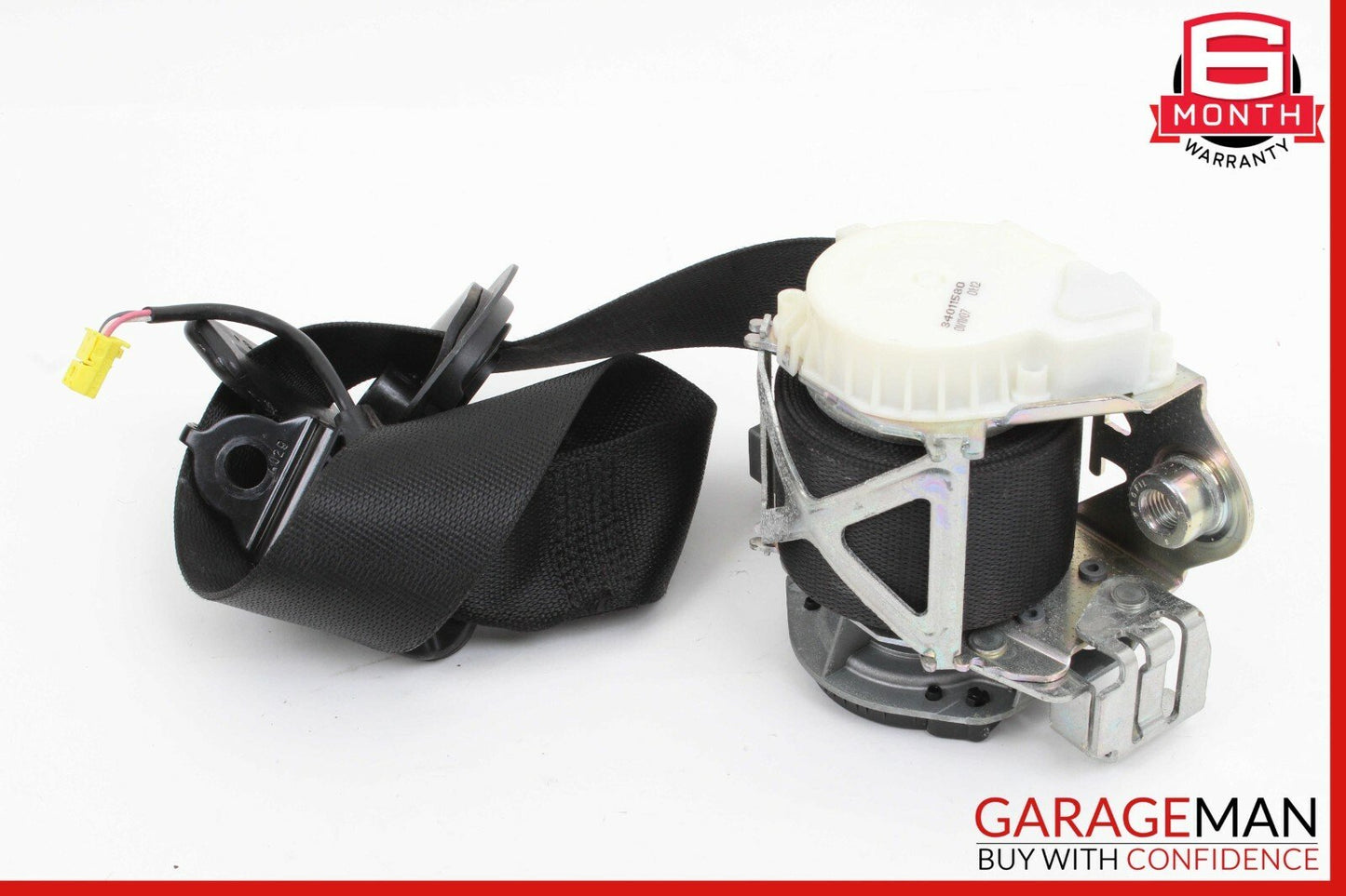 08-14 Mercedes W204 C300 C63 AMG Front Right Seatbelt Seat Belt Retractor Black
