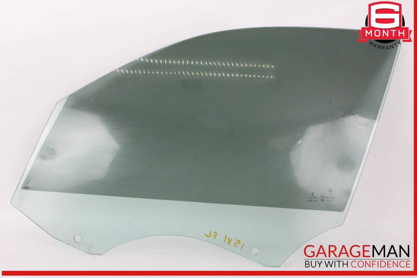 12-15 BMW X1 Front Left Driver Side Door Window Glass 2990295 OEM