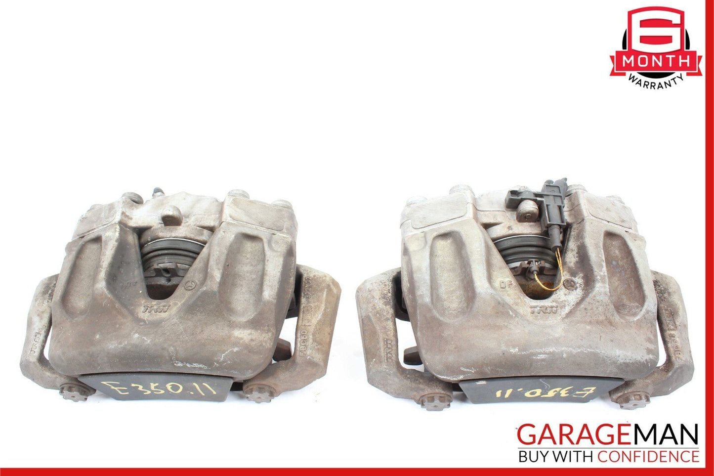 08-18 Mercedes W212 E350 CLS400 Front Right and Left Side Brake Calipers Set OEM