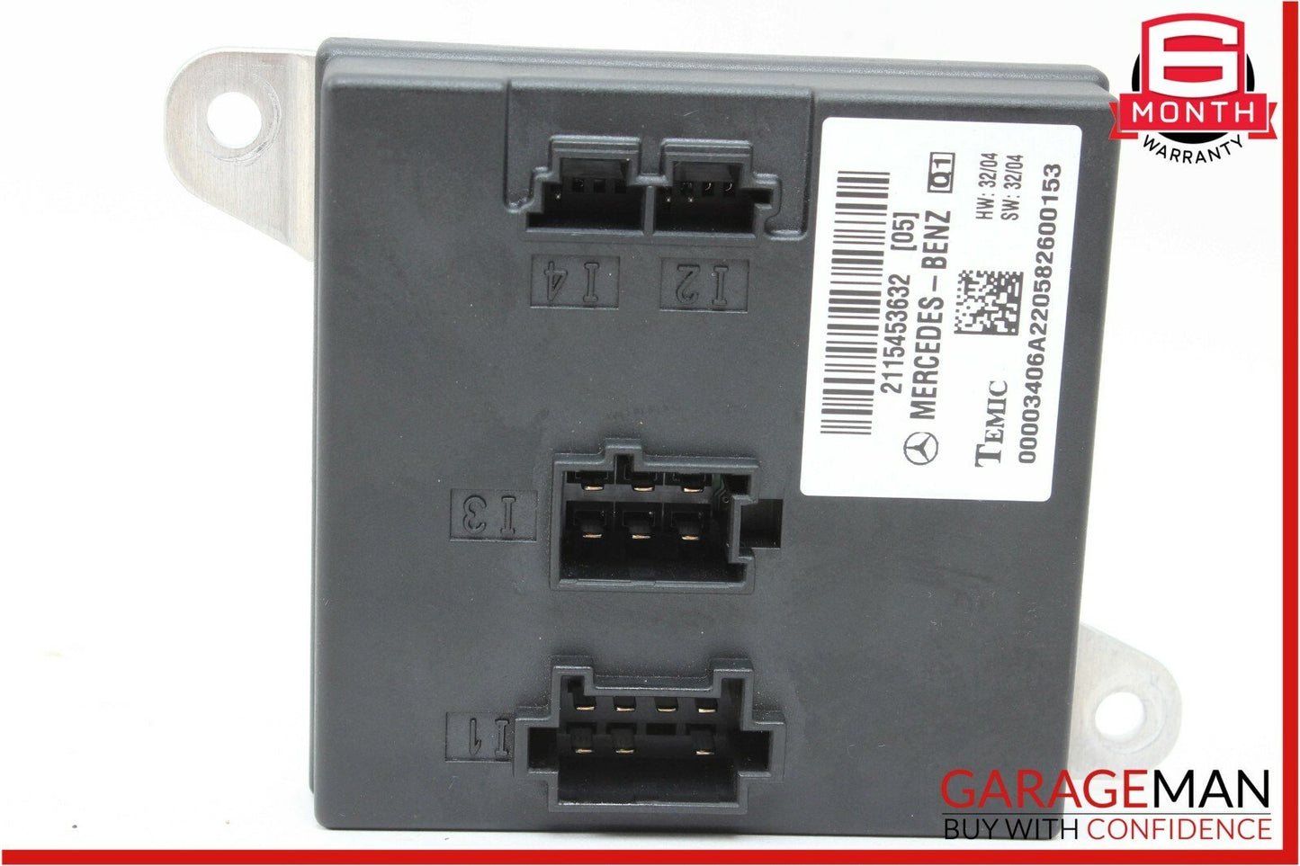 03-11 Mercedes W219 CLS500 E320 E350 BCM BCU Body Computer Control Module OEM