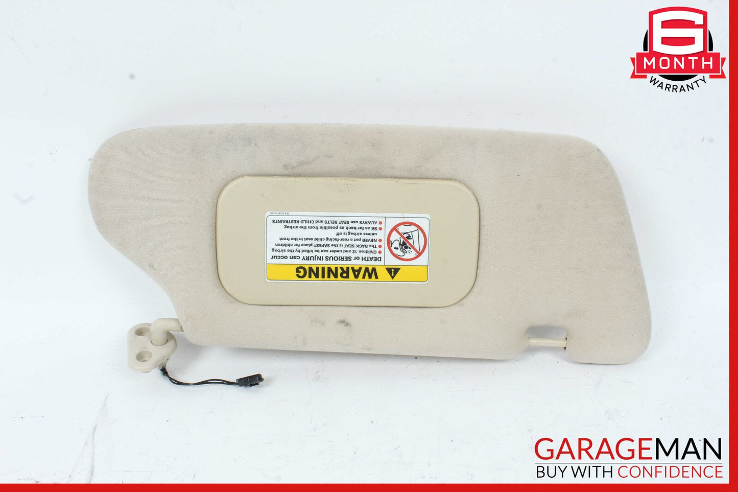 02-05 Mercedes W163 ML350 ML500 Right Side Sunvisor Shade Cover OEM