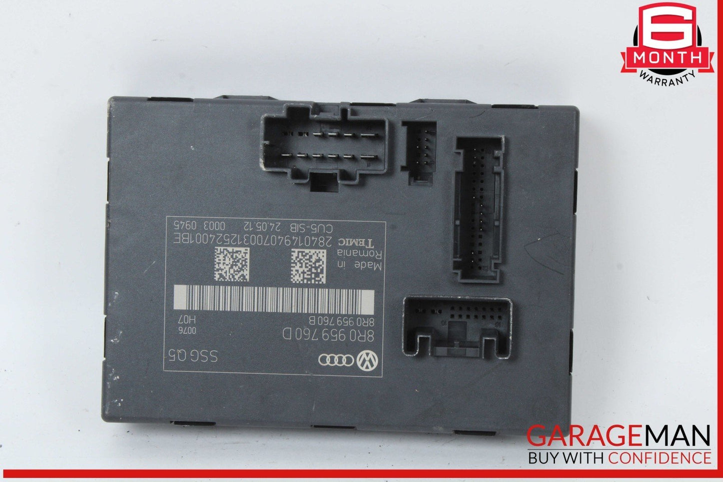 09-17 Audi Q5 Front Left Driver Side Seat Adjustment Control Module Unit OEM