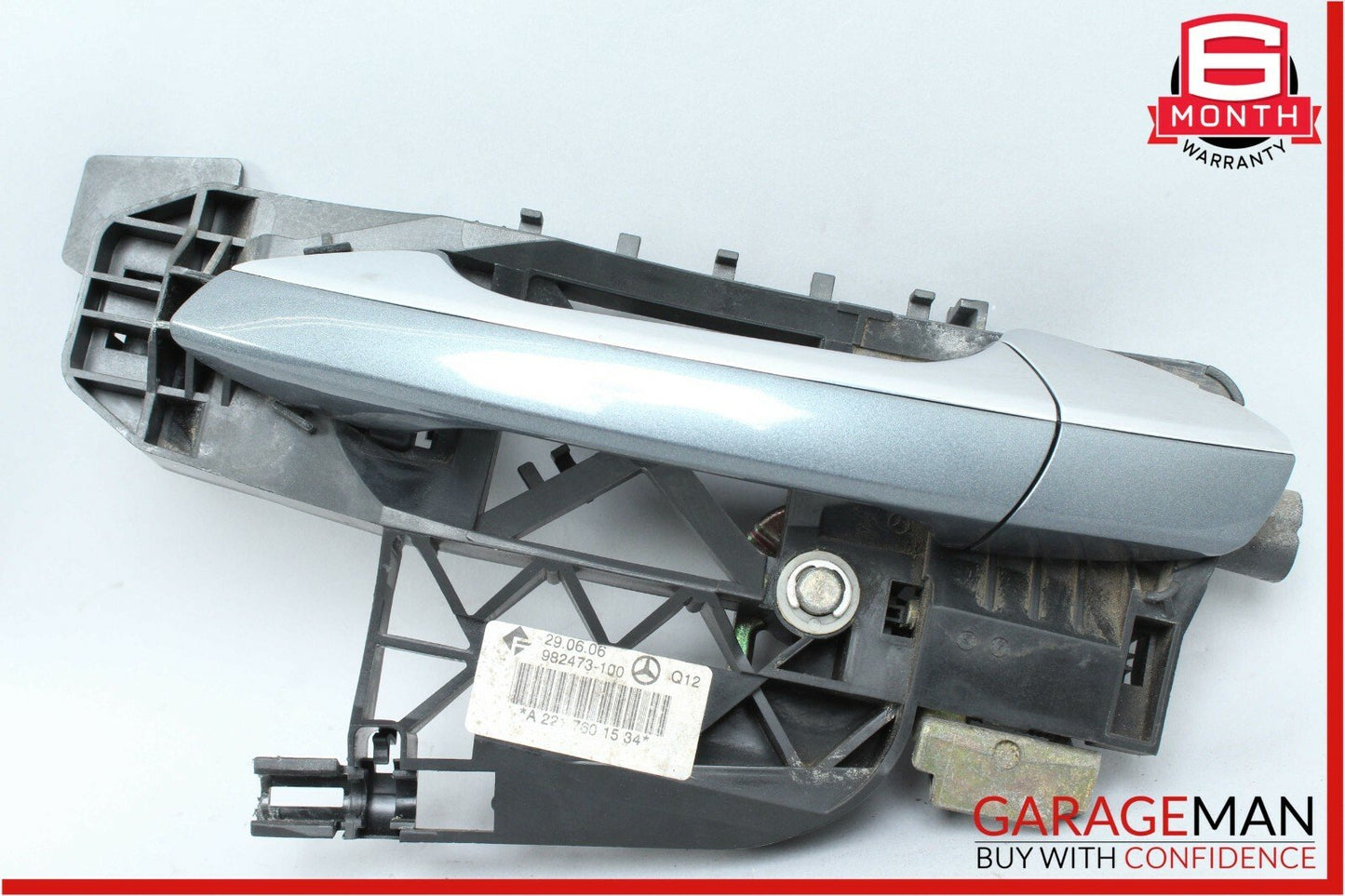 07-13 Mercedes W221 S550 S63 AMG Rear Left Driver Side Exterior Door Handle OEM