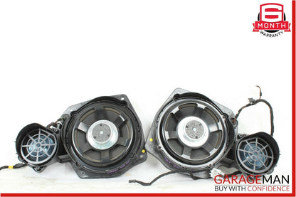 07-09 Mercedes W221 S550 Logic 7 Front Left & Right Door Speaker Speakers Set