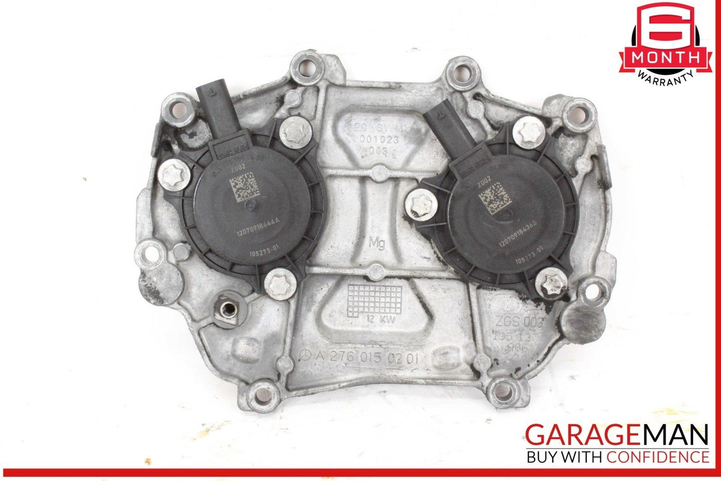 12-18 Mercedes-Benz S550 W221 Timing Chain Cover Plate 2760150201 Genuine