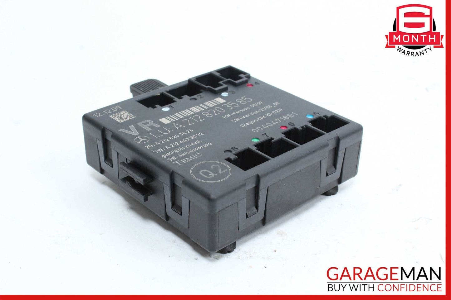 08-12 Mercedes X204 GLK350 C300 E350 Front Right Side Door Control Module OEM