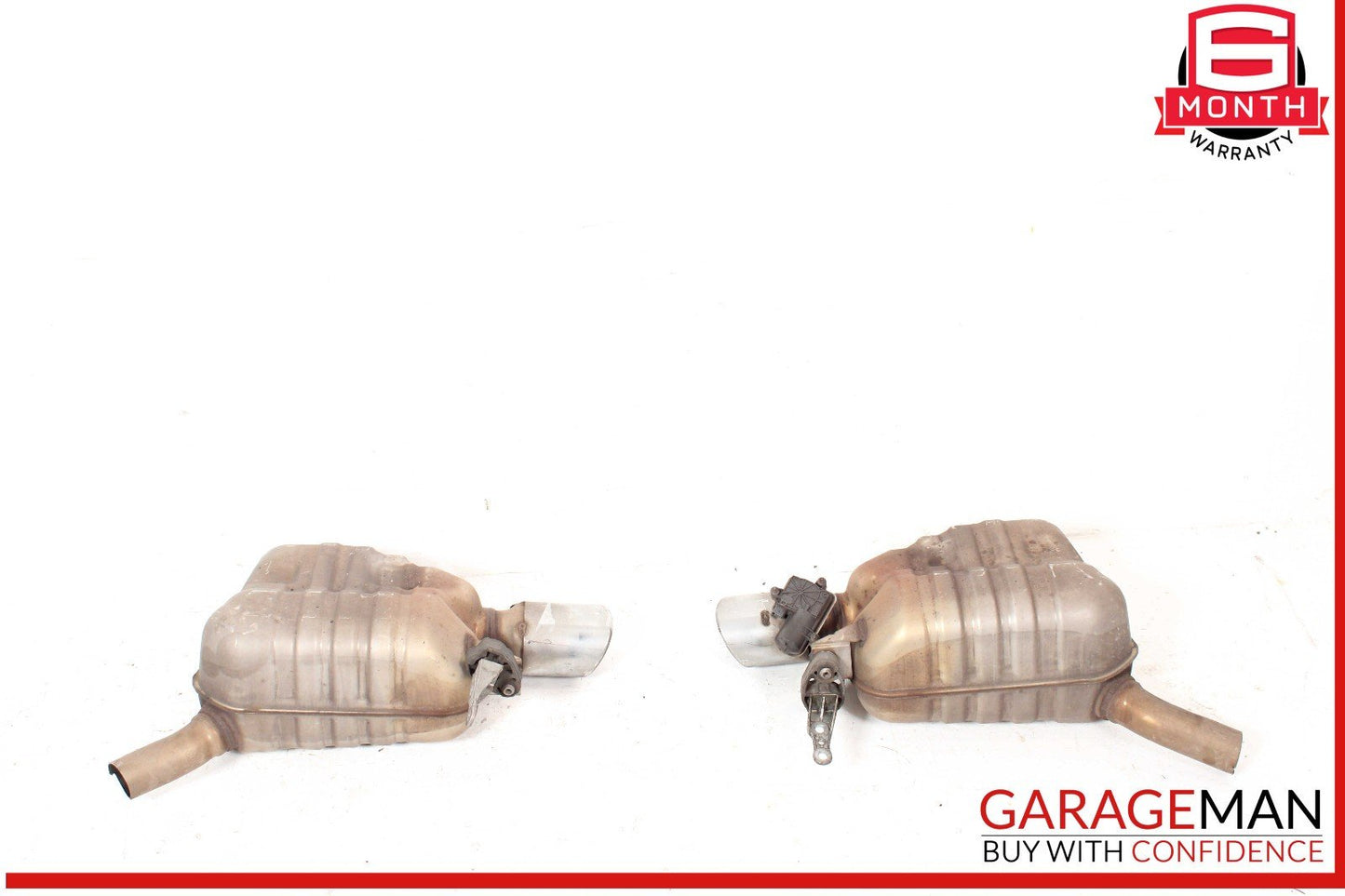 13-17 Audi Q5 Right & Left Side Exhaust Muffler Tail Pipe Set of 2 Pc OEM