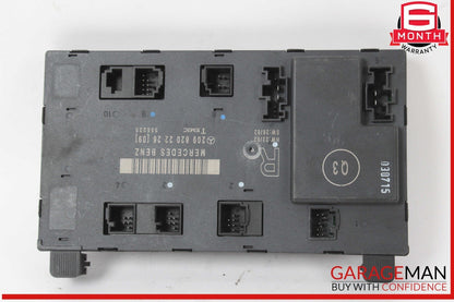 03-09 Mercedes W209 CLK55 AMG CLK350 Front Right Side Door Control Module OEM