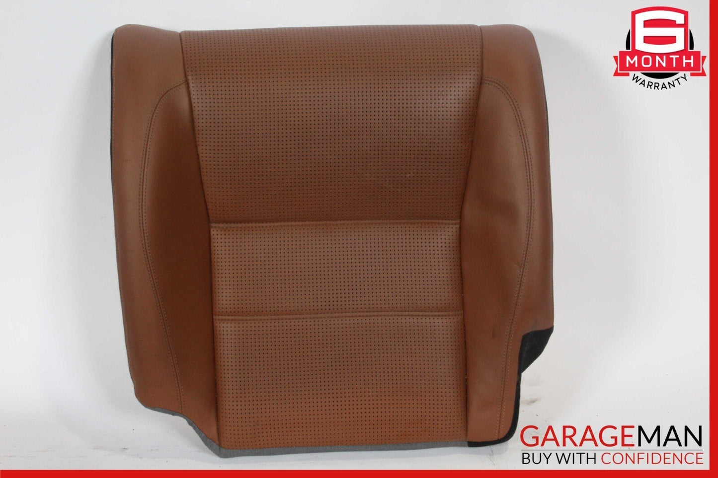 08-14 Mercedes W216 CL63 AMG Rear Left Side Bottom Lower Seat Cushion Brown OEM