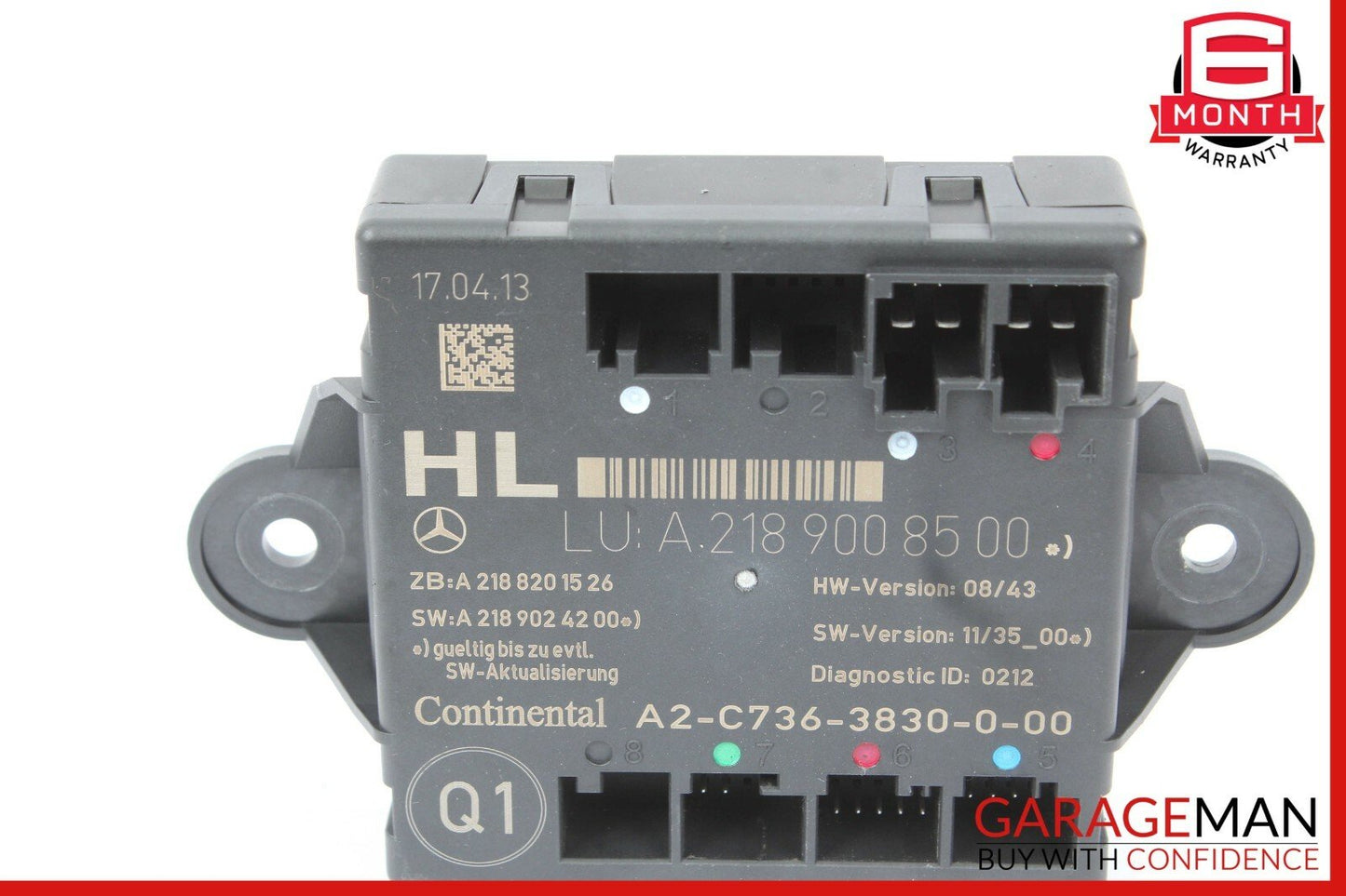 10-18 Mercedes W212 E350 C250 Front Left Passenger Side Door Control Module OEM