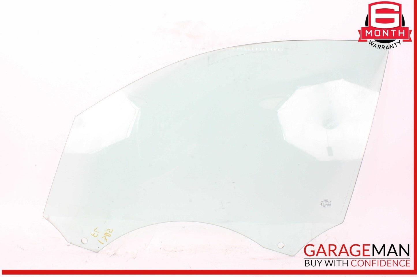 12-17 Audi Q5 Front Left Driver Side Door Window Glass 43R00050 OEM