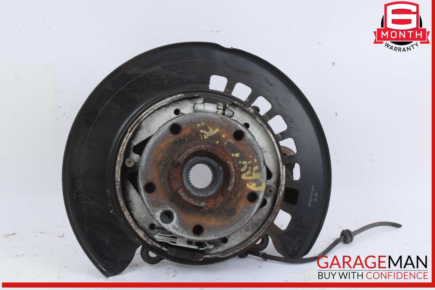 03-10 Porsche Cayenne S 955 957 Rear Right Spindle Knuckle Wheel Hub Bearing OEM