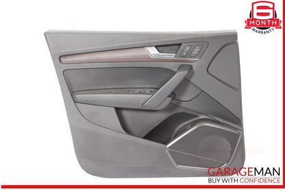 18-25 Audi Q5 Front Left Driver Side Interior Door Panel Cover OEM