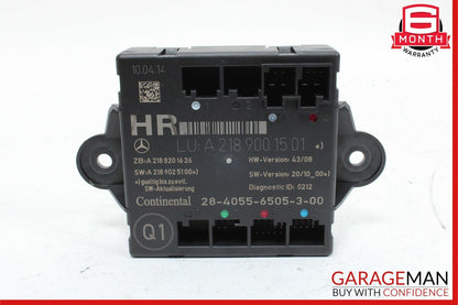 08-18 Mercedes W204 C300 CLS63 E550 Rear Right Side Door Control Module Unit