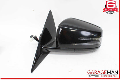 14-16 Mercedes W207 E400 Front Left Door Rear View Mirror w/ Blind Spot & Camera