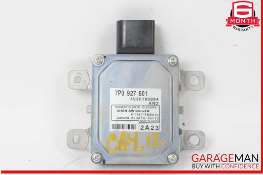 11-18 Porsche Cayenne 958 Hydraulic Oil Pump Control Module 7P0927601 OEM