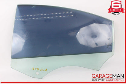 12-18 Mercedes W218 CLS550 CLS63 AMG Rear Left Driver Side Door Window Glass OEM