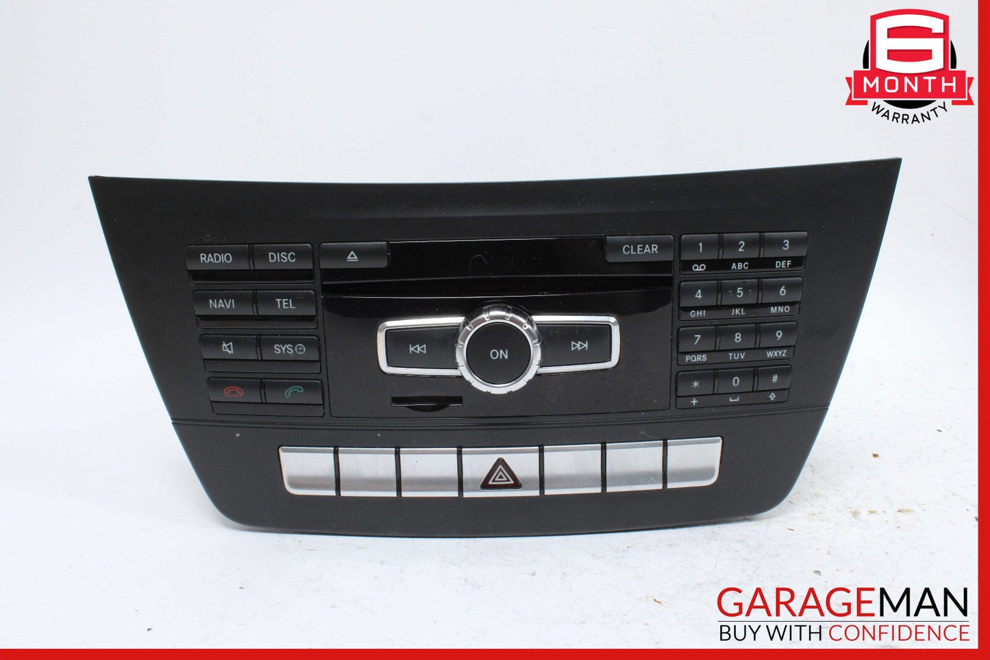 12-14 Mercedes W204 C250 C350 Navigation Command Head Unit DVD CD Audio OEM