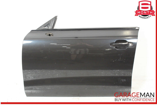 12-18 Audi A7 RS7 S7 Front Left Driver Side Door Shell Panel Black OEM