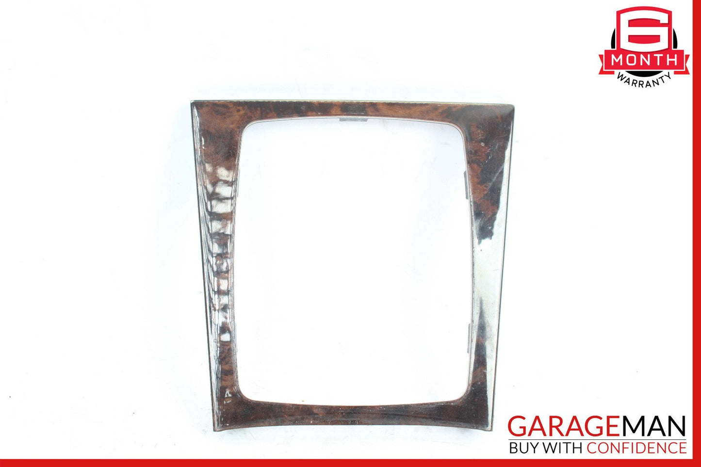 08-15 Mercedes W204 C250 C300 C350 Center Console Shift Shifter Bezel Trim Wood