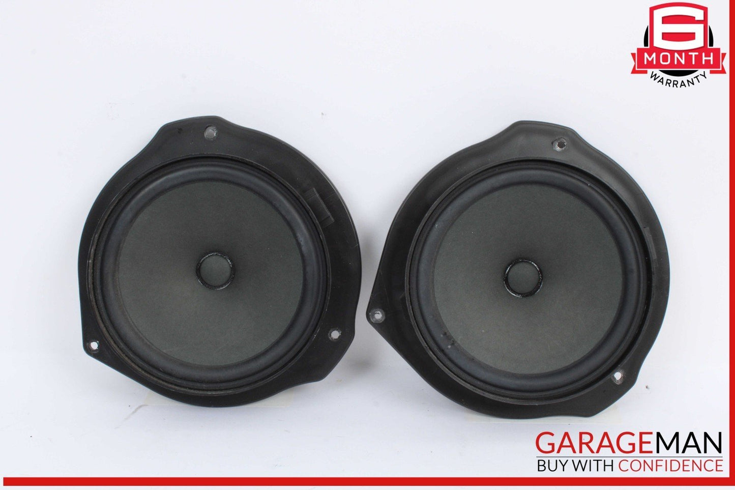 08-14 Mercedes W204 C250 Front Right & Left Door Sound Speakers Set of 2 OEM