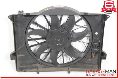 03-12 Mercedes R230 SL500 SL550 Engine Motor Cooling Radiator Fan Shroud Assy