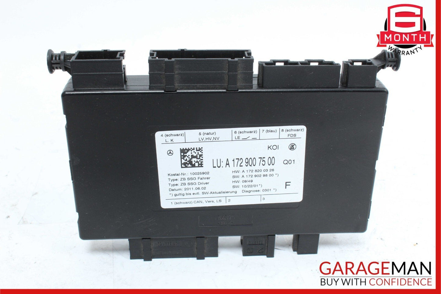 08-18 Mercedes CLS400 C250 GLK350 C350 E350 Front Left Side Seat Control Module