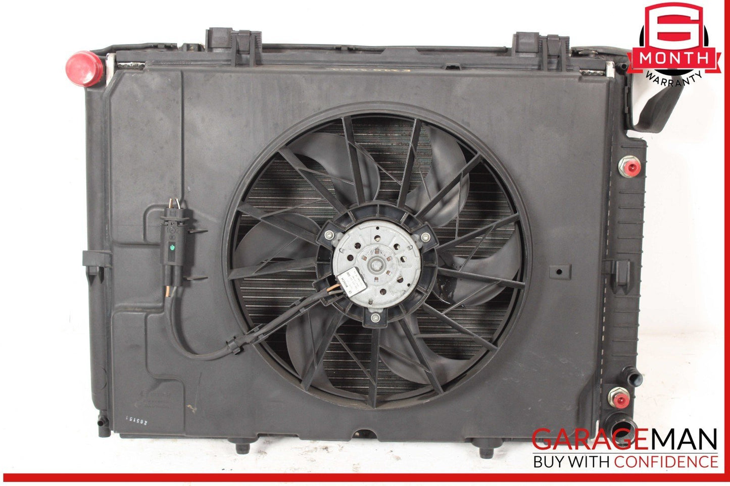 98-02 Mercedes W210 E320 Engine Motor Cooling Radiator Assembly OEM