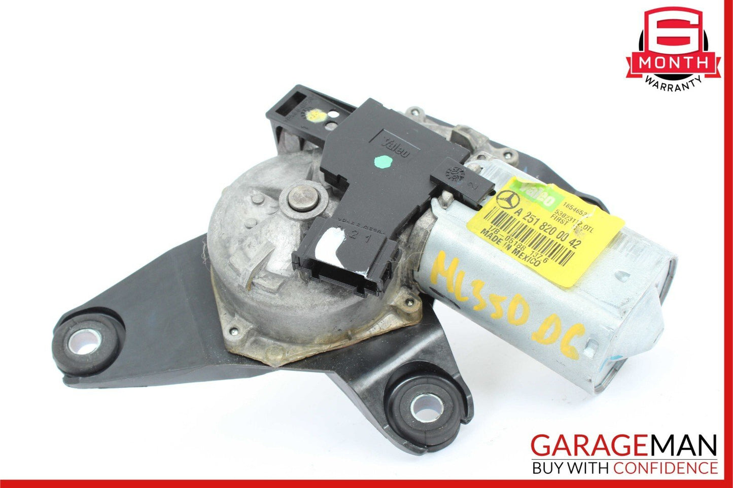 06-13 Mercedes ML350 GL450 Valeo Rear Window Windshield Glass Wiper Motor Unit
