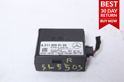 03-06 MERCEDES R230 SL55 AMG ANTI THEFT TOW ALARM CONTROL MODULE A74 OEM