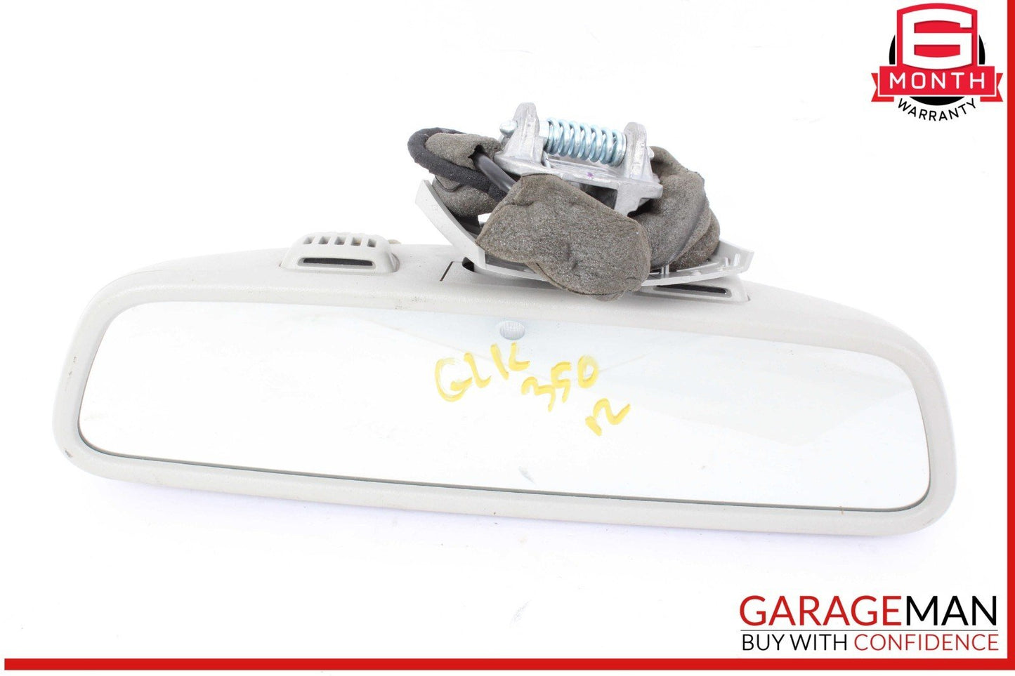 12-17 Mercedes X204 GLK350 4MATIC Top Upper Interior Rear View Mirror Gray OEM