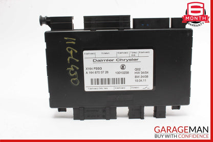 07-12 Mercedes GL550 GL450 Rear Third Seat Row Power Folding Controller Module