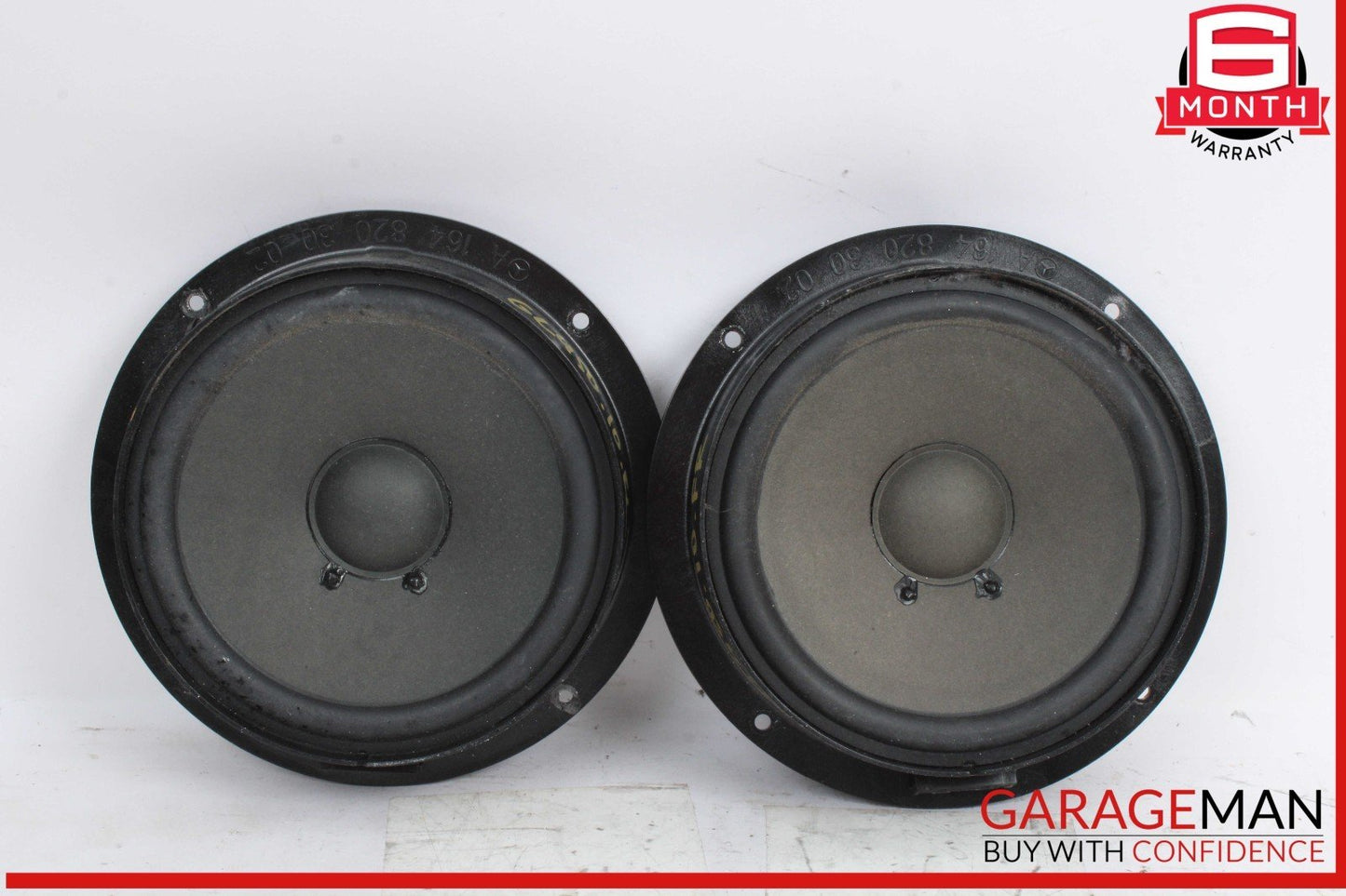 06-12 Mercedes X164 GL450 Left & Right Door Sound Audio Speakers Set of 2 Pc OEM