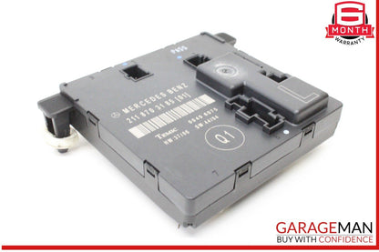 03-09 Mercedes-Benz W211 E350 Rear Left Door Control Module 2118703185 Genuine