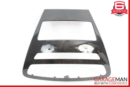 07-14 Mercedes W216 CL550 CL63 Center Console Command Unit Radio Bezel Trim OEM